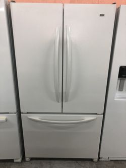 White French Door Refrigerator
