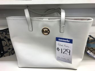 Michael Kors White Handbag