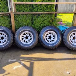 BF Goodrich Tires with Rims