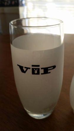 Vintage collectible playboy club glasses