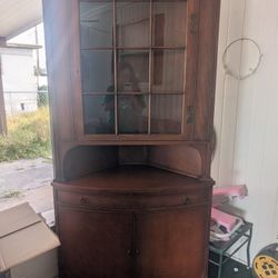 Corner China Cabinet