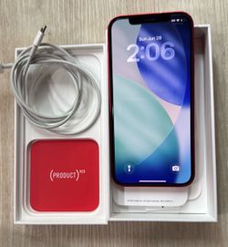 IPhone 12 product red 128gb