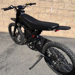 GT73 Electric E-Bike Dirt Bike Style Full Suspension, 25 Inch Deal Dirt Bike Tires Chip Activated 