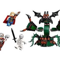 Lego Marvel Super Heroes 76207 Thor Love And Thunder Attack On New Asgard