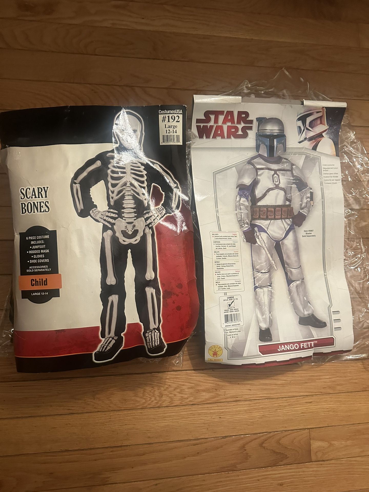 Halloween Scary Bones Costume