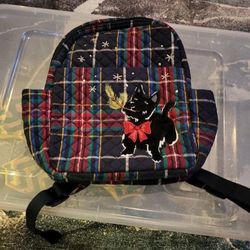 Vera Bradley Small Christmas Backpack