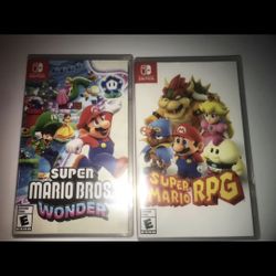 Super Mario RPG & Super Mario Wonder 
