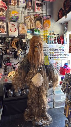 Vintage Chewbacca costume mascot