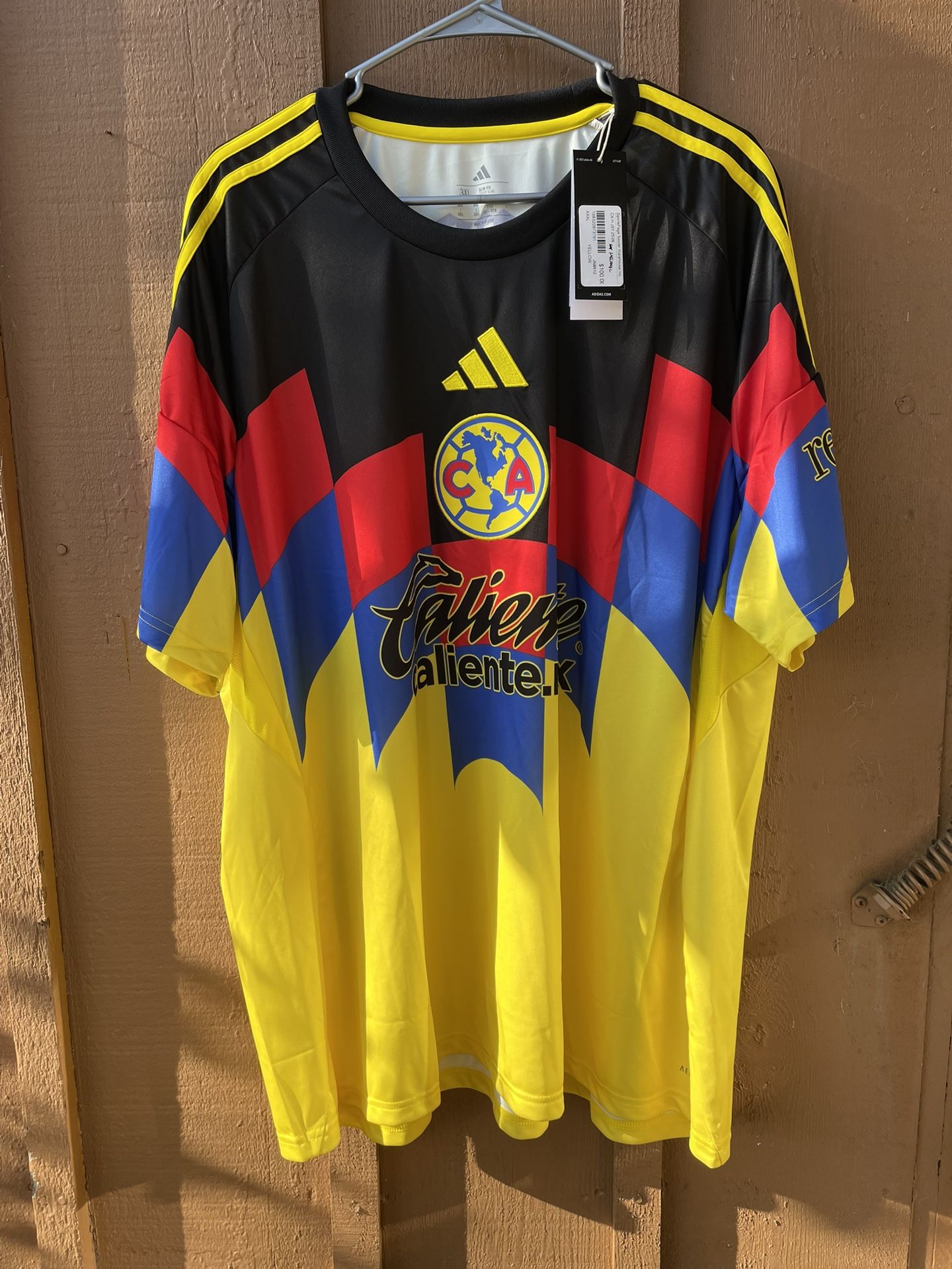 🔥🔥ADIDAS CLUB AMERICA SOCCER JERSEY SIZE 3XL!! BRAND NEW 🔥🔥🥵