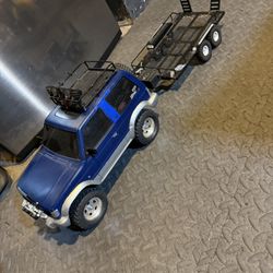 Tamiya Pajero With Trailer 