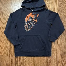 Adidas Youth boy or girl hooded sweatshirt size M, color Navy 