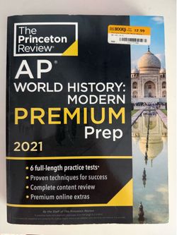 Princeton Review AP World History: Modern Premium Prep