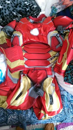 Iron Man Halloween costume with a mask Size Medium For kids