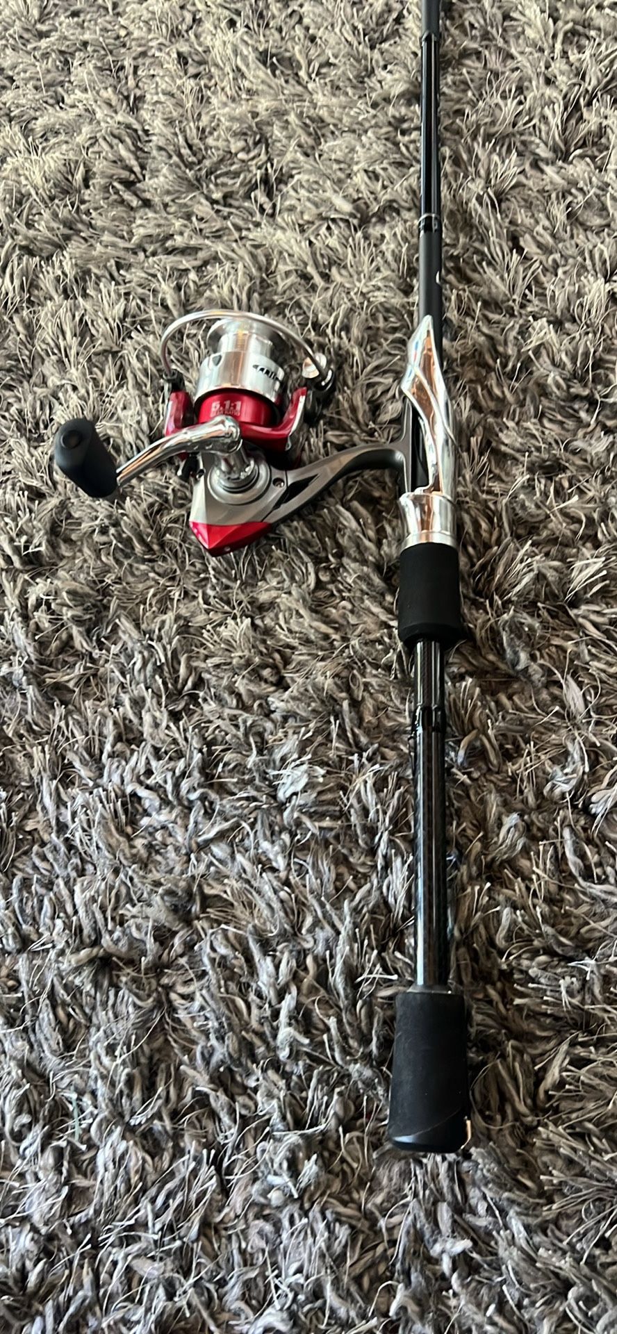 13 Fishing ENVE Black Fishing Rod/Reel Combo