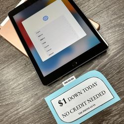 Apple IPad 6th Gen Tablet - 90 Days Warranty - Payment Plan Available ONLY $1 DOWN