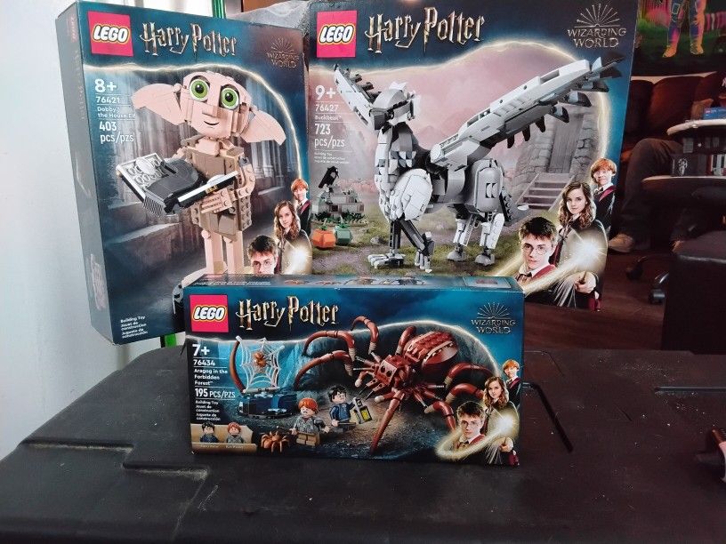 LEGO Harry Potter Trio: Buckbeak, Aragon & Dobby