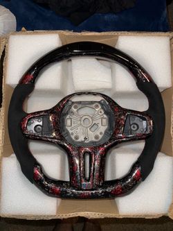 Bmw Steering wheel Carbon fiber