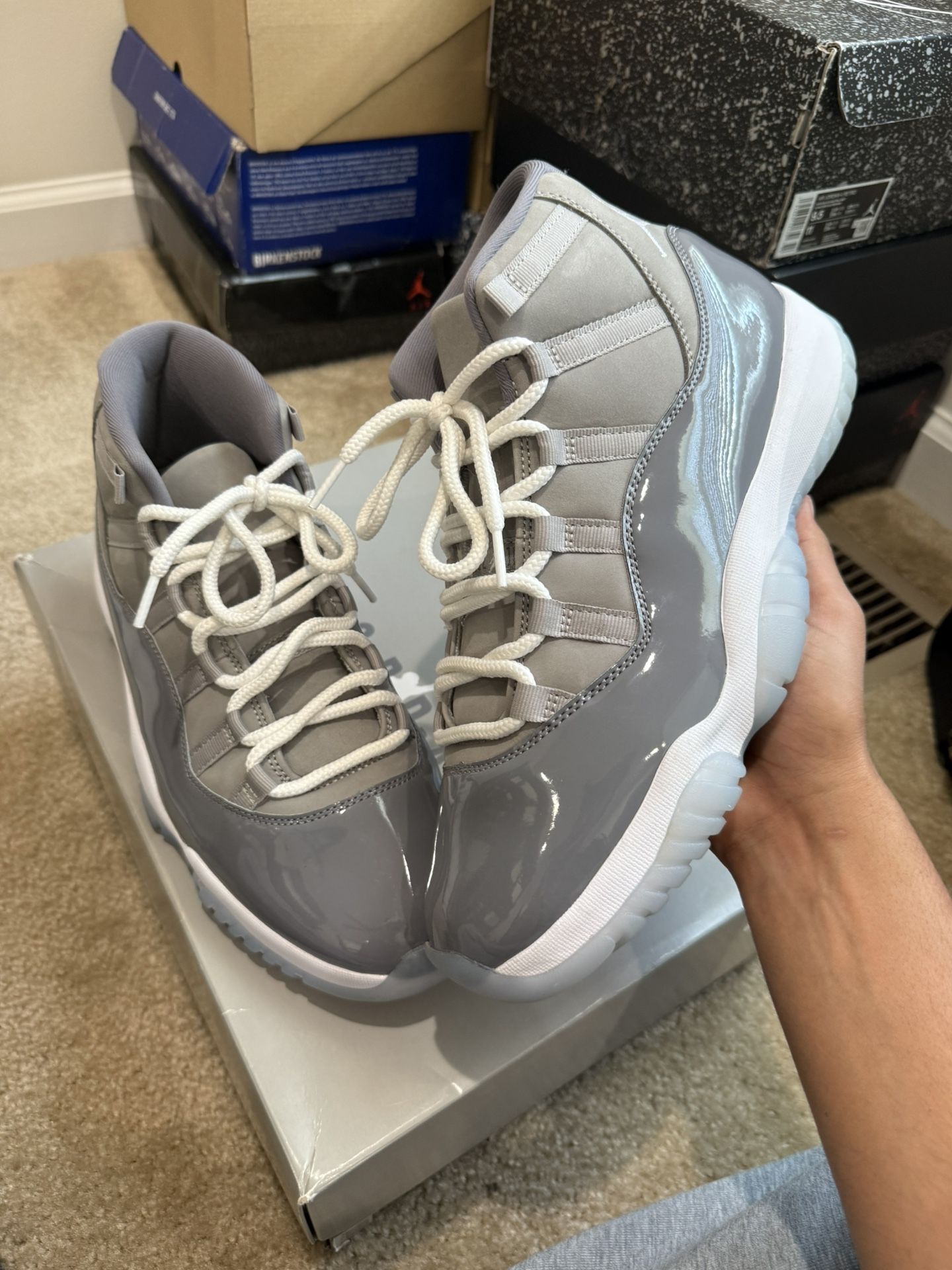 Vnds Jordan 11 Cool Grey With Box