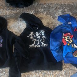 Boys Hooded Pullover Sweaters