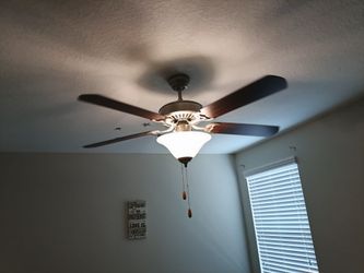 Ceiling Fan with Light ($25)