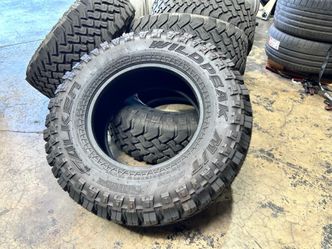 5X USED FALKEN WILDPEAK M/T TIRES LT285/70R17 50-75%