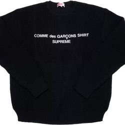 Supreme Comme Des Garcons Shirt Sweater 
