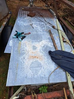 4' X10' Galvanized Sheet. 16 Gauge.