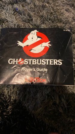 GhostbusterNES Instruction Manual Booklet Tengen Nintendo 