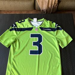 Russell Wilson Seattle Seahawks Football Jersey 