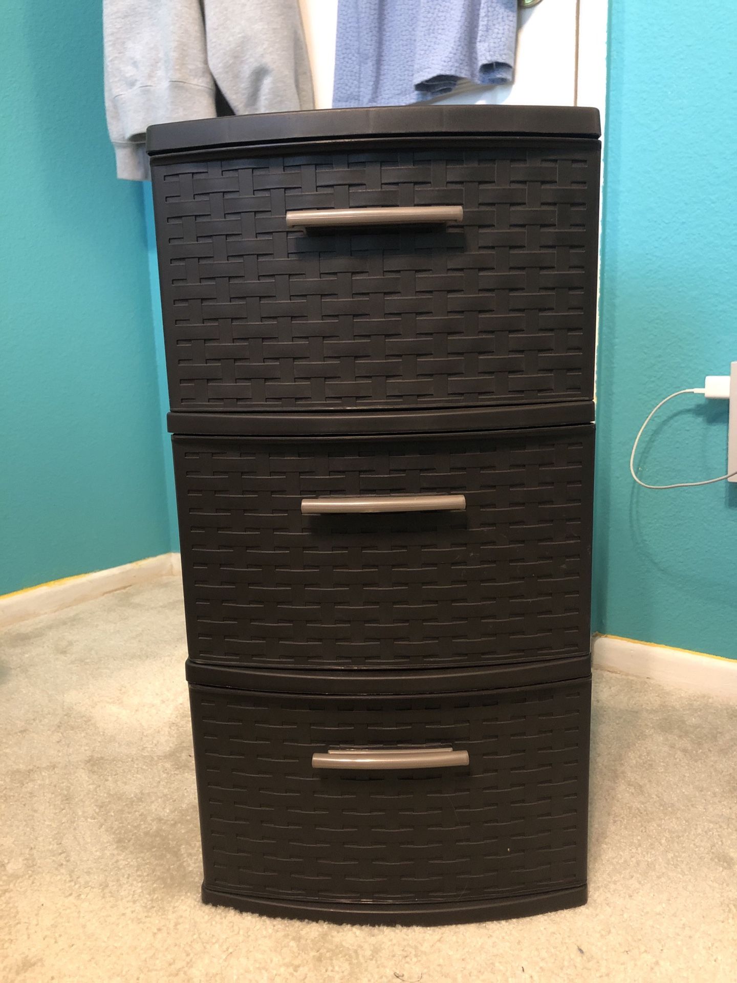 3 drawer bin