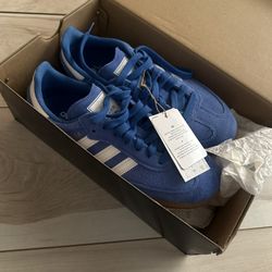 Blue Adidas Sambas W8 / M7 