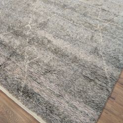Handknotted Wool Rug 6x9