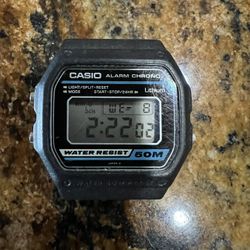 Rare Vintage Casio Watch W14 596