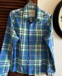 Men's Hollister Dress Shirt Like New Size Medium