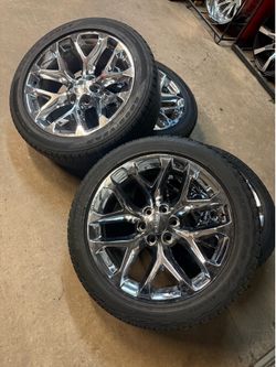 SNOWFLAKE GM RIMS - ORIGINAL - 22” - 6x139.7