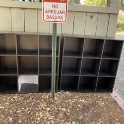 FREE-Two Available With 9 Cubby’s In Each-CUBES Storage. Please Come Pick Up- 111 Bean Creek Road Scotts Valley-Across From Garage #30