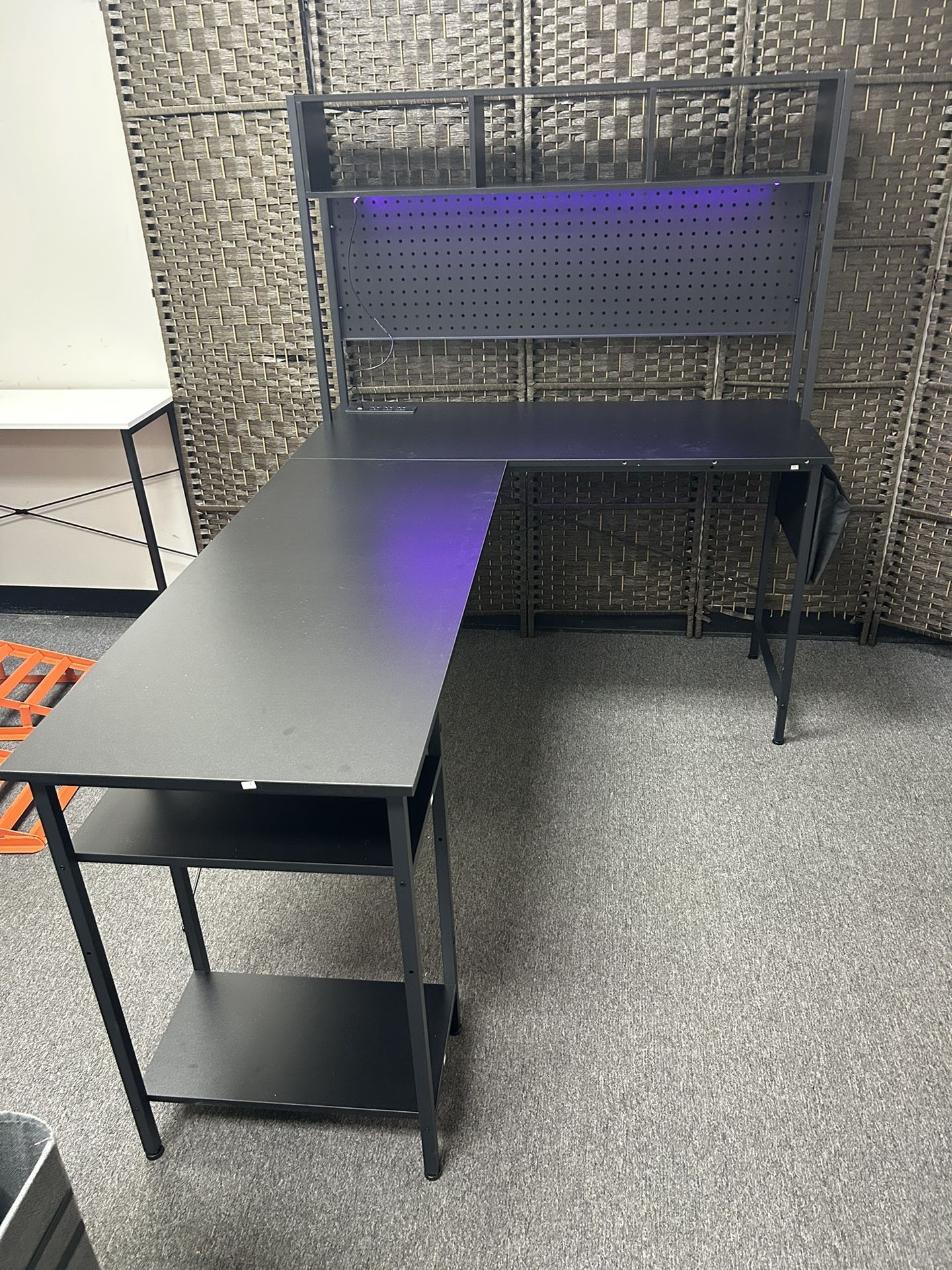 Computer Desk With Led Light
