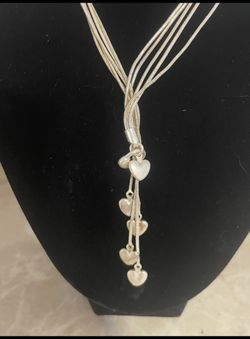 Heart Silver Necklace 