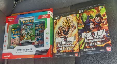 Pokemon First Partner Series 2 / Dragon Ball Z Lot