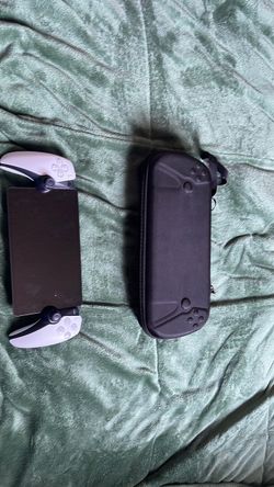 PlayStation portable with case for it