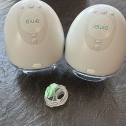 Elvie Wearable Breast Pump Double Only Used Once Missing Charger 