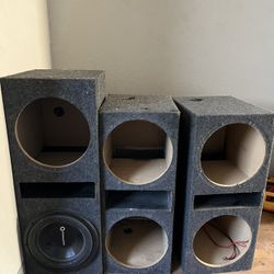 Speaker Boxes For 12 Inch Subs 