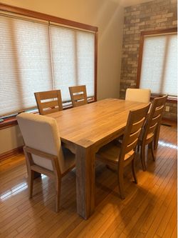 Solid Oak Dovetail Dining table