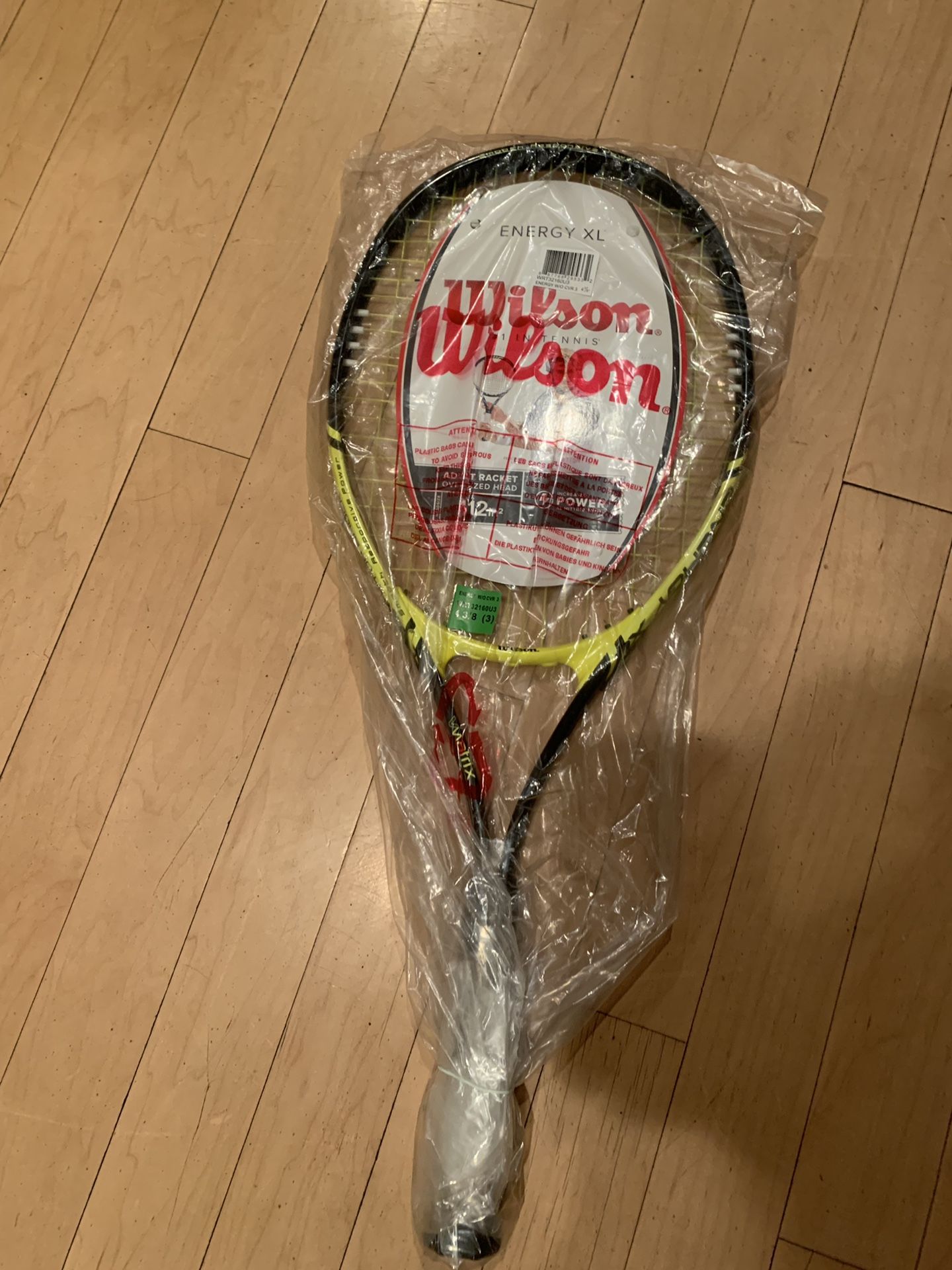 Wilson Tennis racket $15