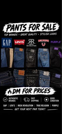 let me know what pants and i gotchu🙏