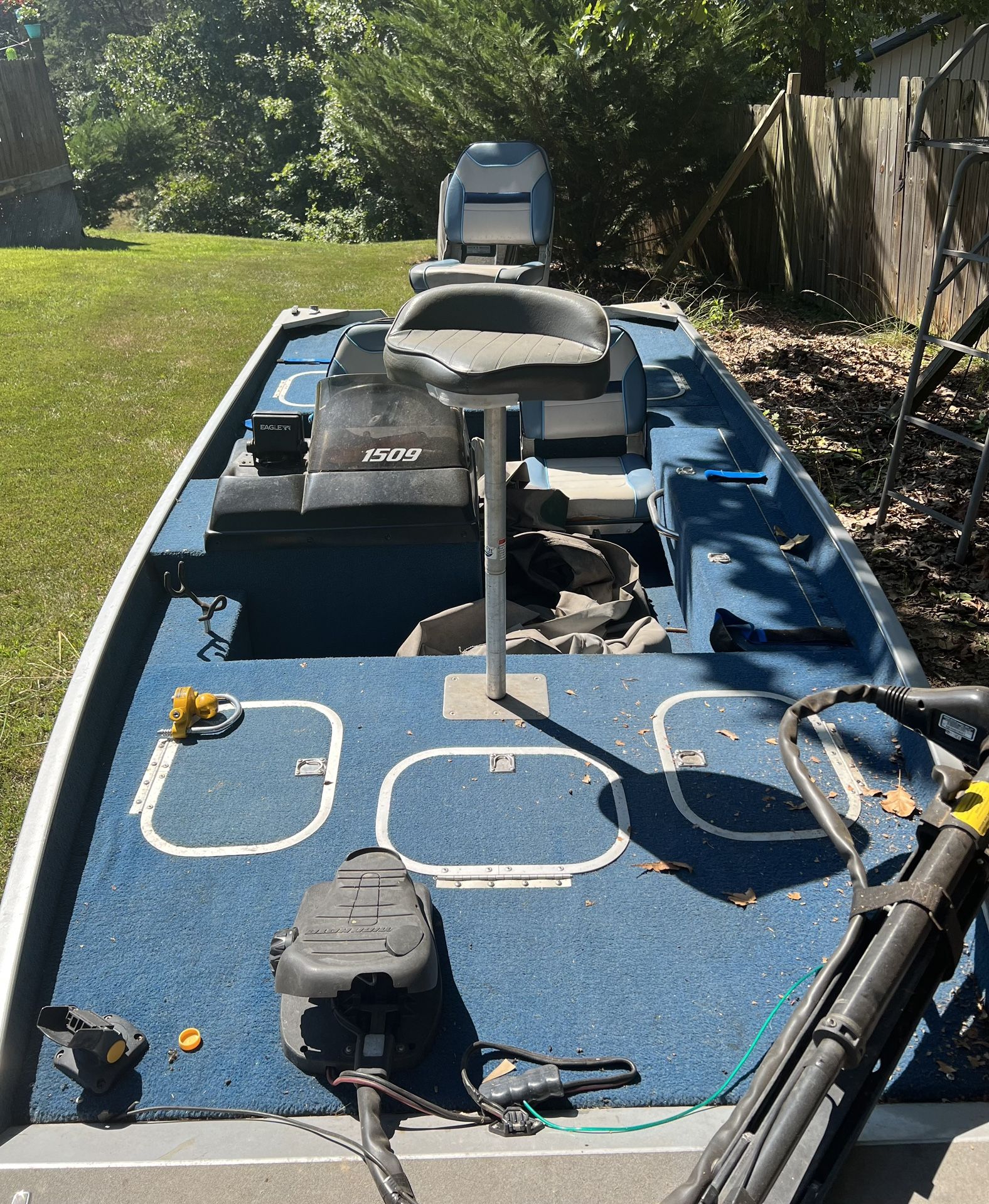 15 Foot Aluminum Bass Boat For Sale