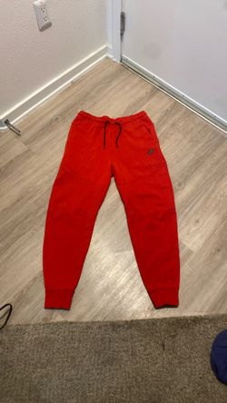 Red nike sweats