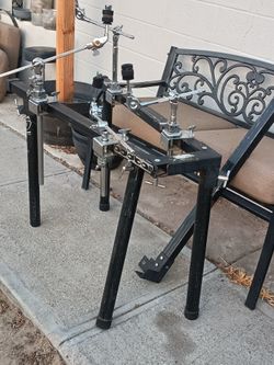 Drum rack.