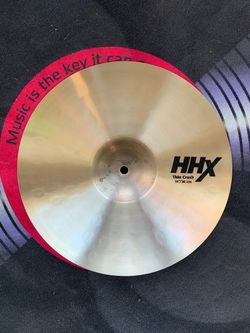 Sabian HHX Series 14” Thin Crash Drum Cymbal BRAND NEW Retails for $359
