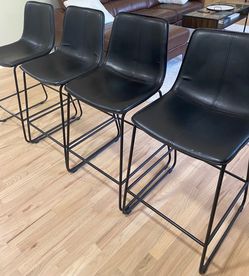 Bar stools - set of 4